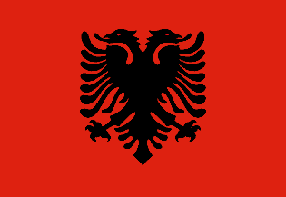 Flaga narodowa, Albania