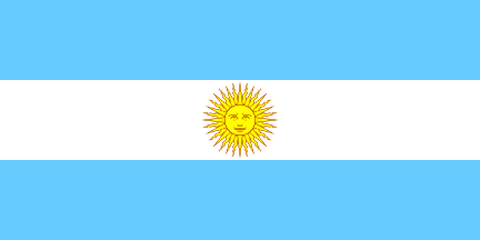 Flaga narodowa, Argentyna