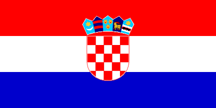Flaga narodowa, Chorwacja