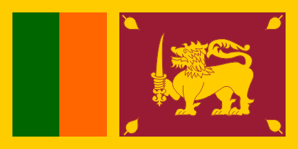 Flaga narodowa, Sri Lanka