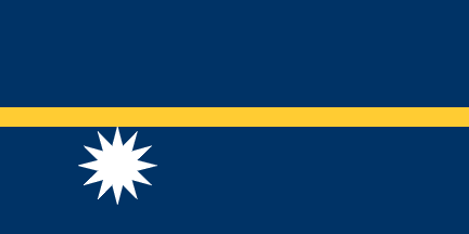 Flaga narodowa, Nauru