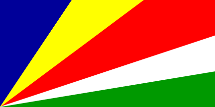 Flaga narodowa, Seszele