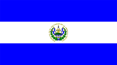 Flaga narodowa, Salwador