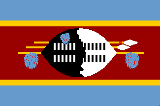 Flaga narodowa, Suazi
