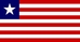 Flaga narodowa, Liberia