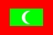 Flaga narodowa, Malediwy